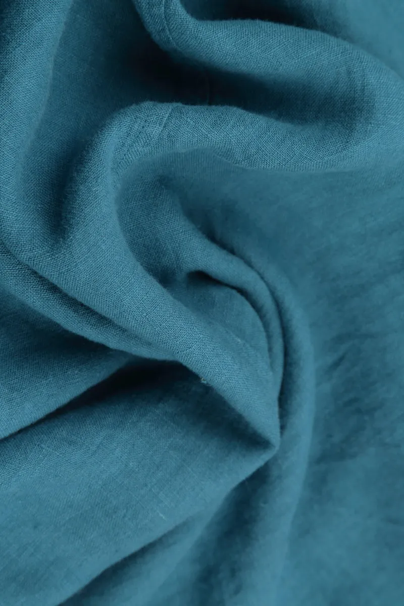 Denim Soft Gauze Linen Scarf
