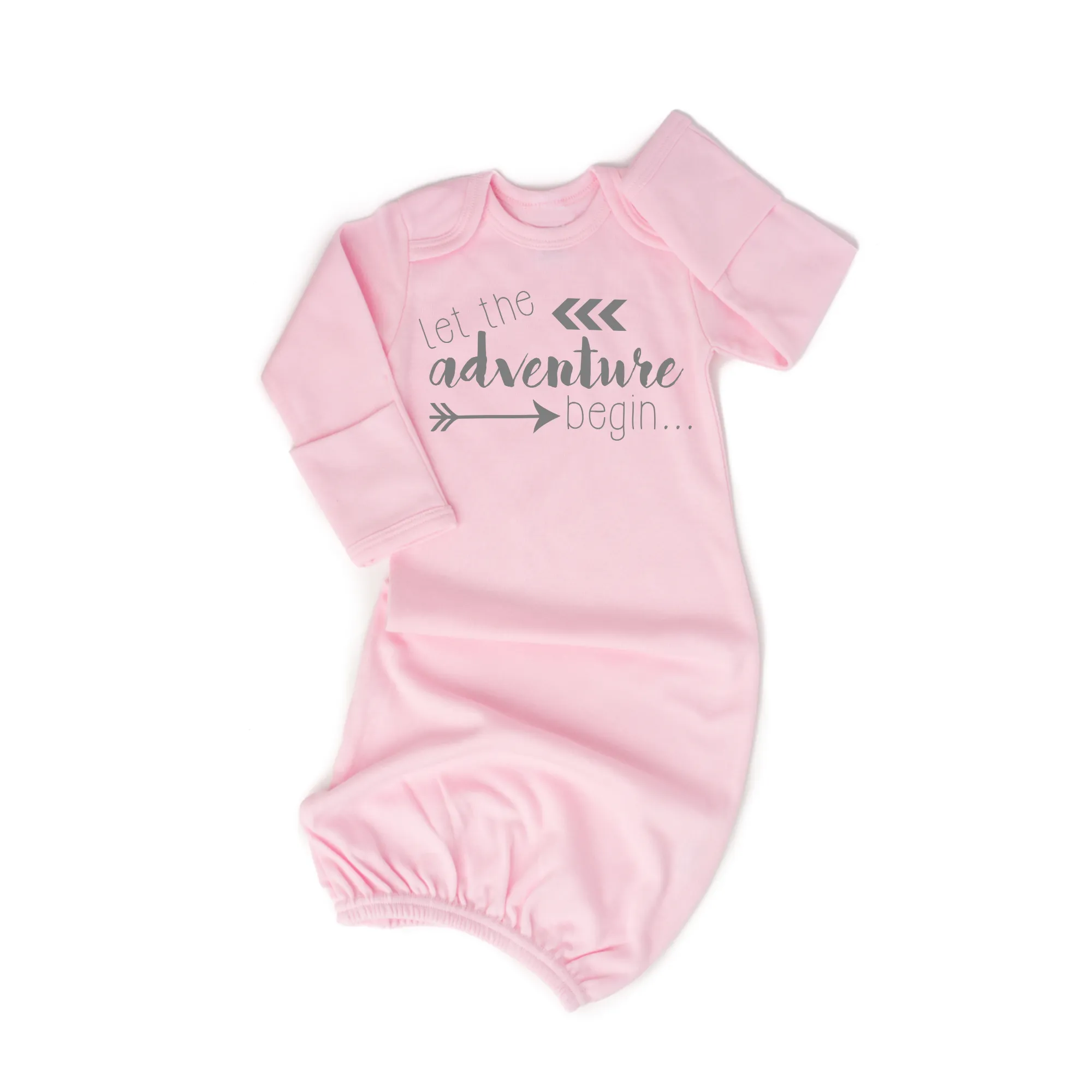 Gown Let the adventure begin Light pink