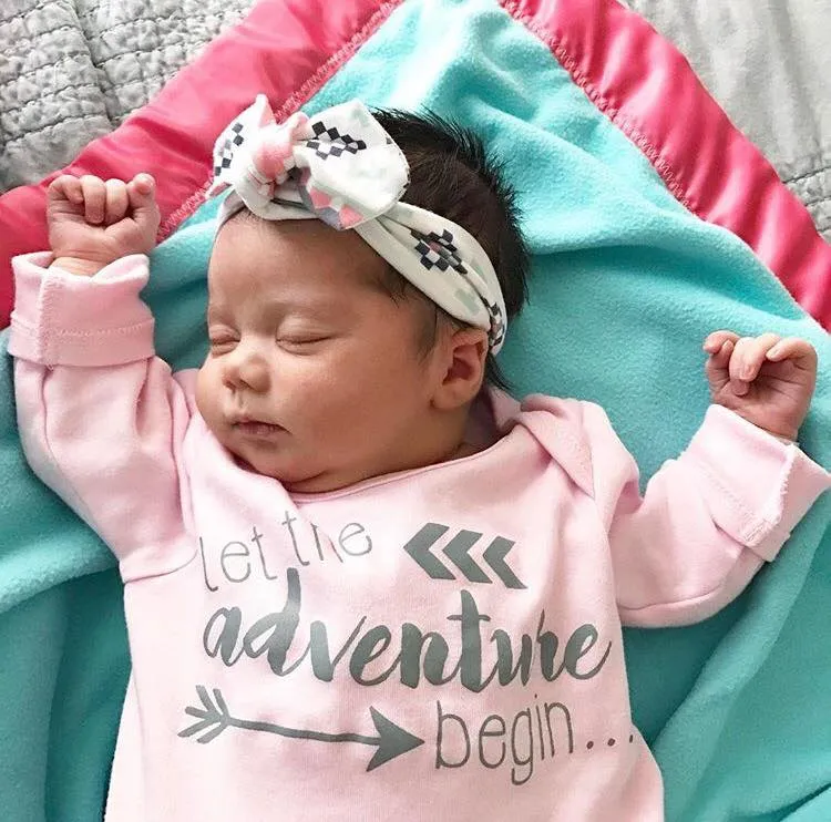 Gown Let the adventure begin Light pink