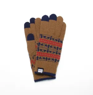 Native Knit Gloves (Brown)