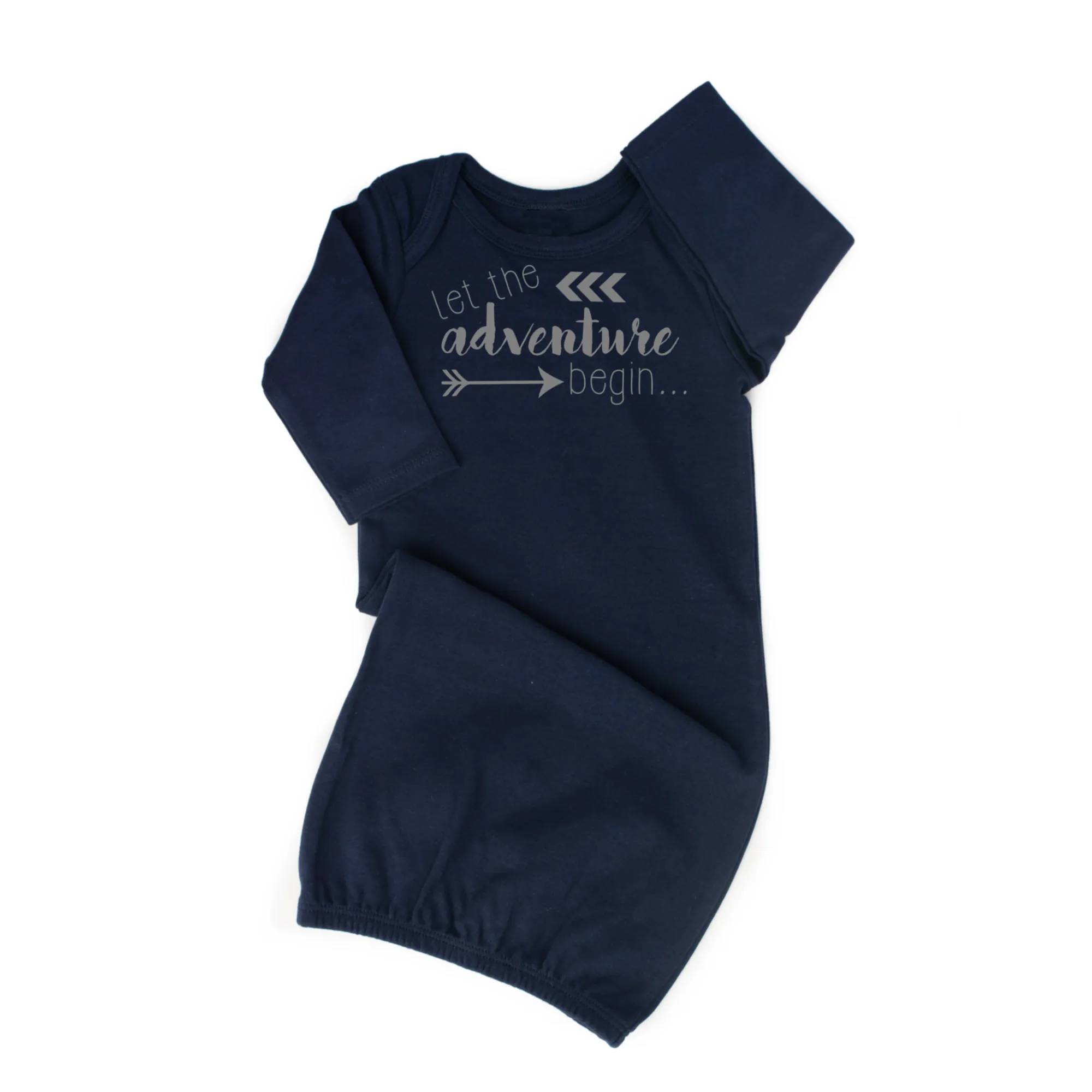 Navy Gown Let the adventure begin with hat