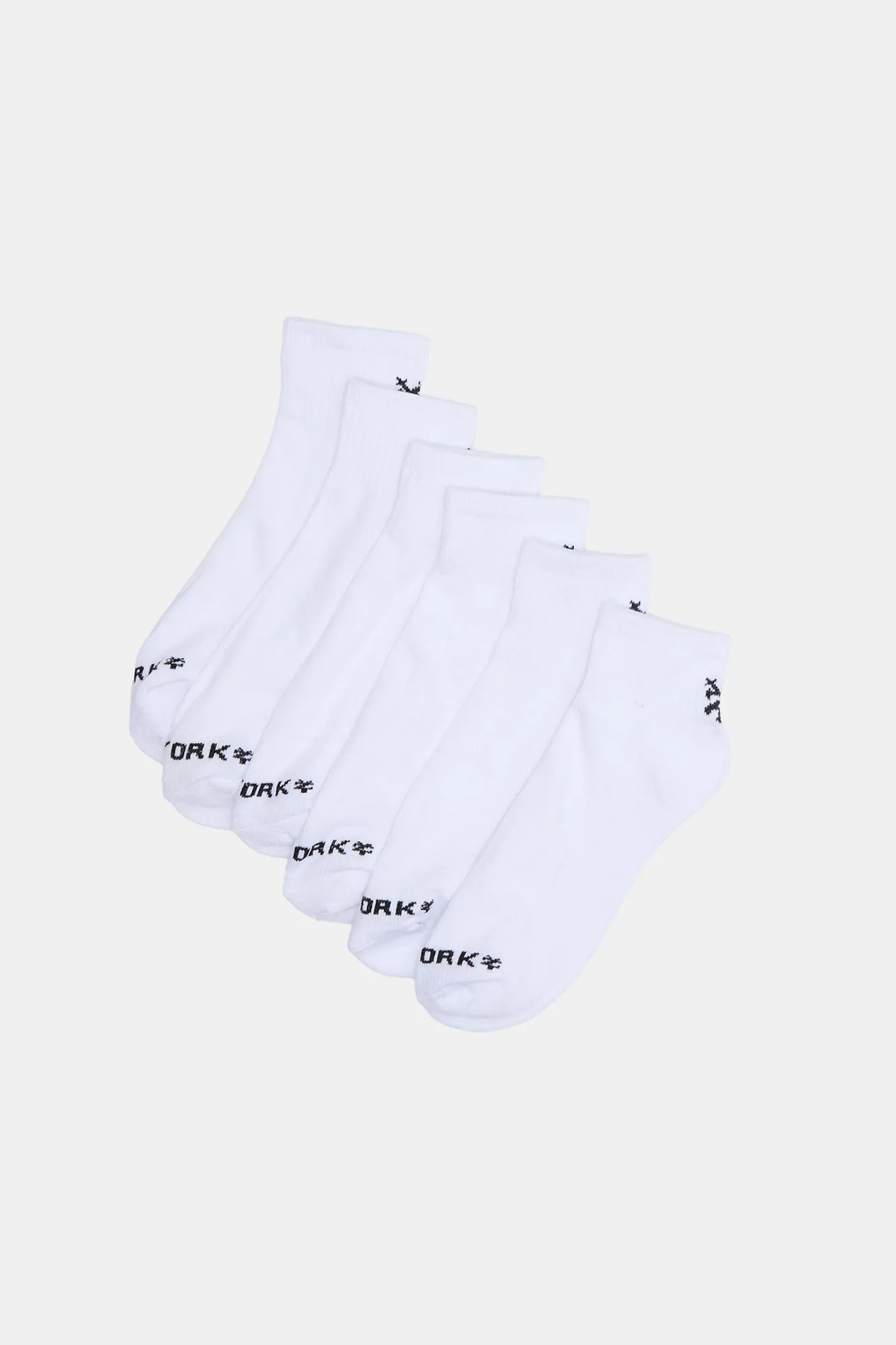 Zoo York Youth 6-Pack Athletic Ankle Socks