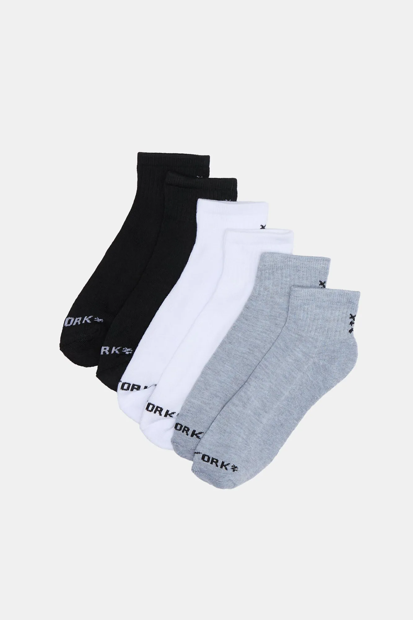 Zoo York Youth 6-Pack Athletic Ankle Socks